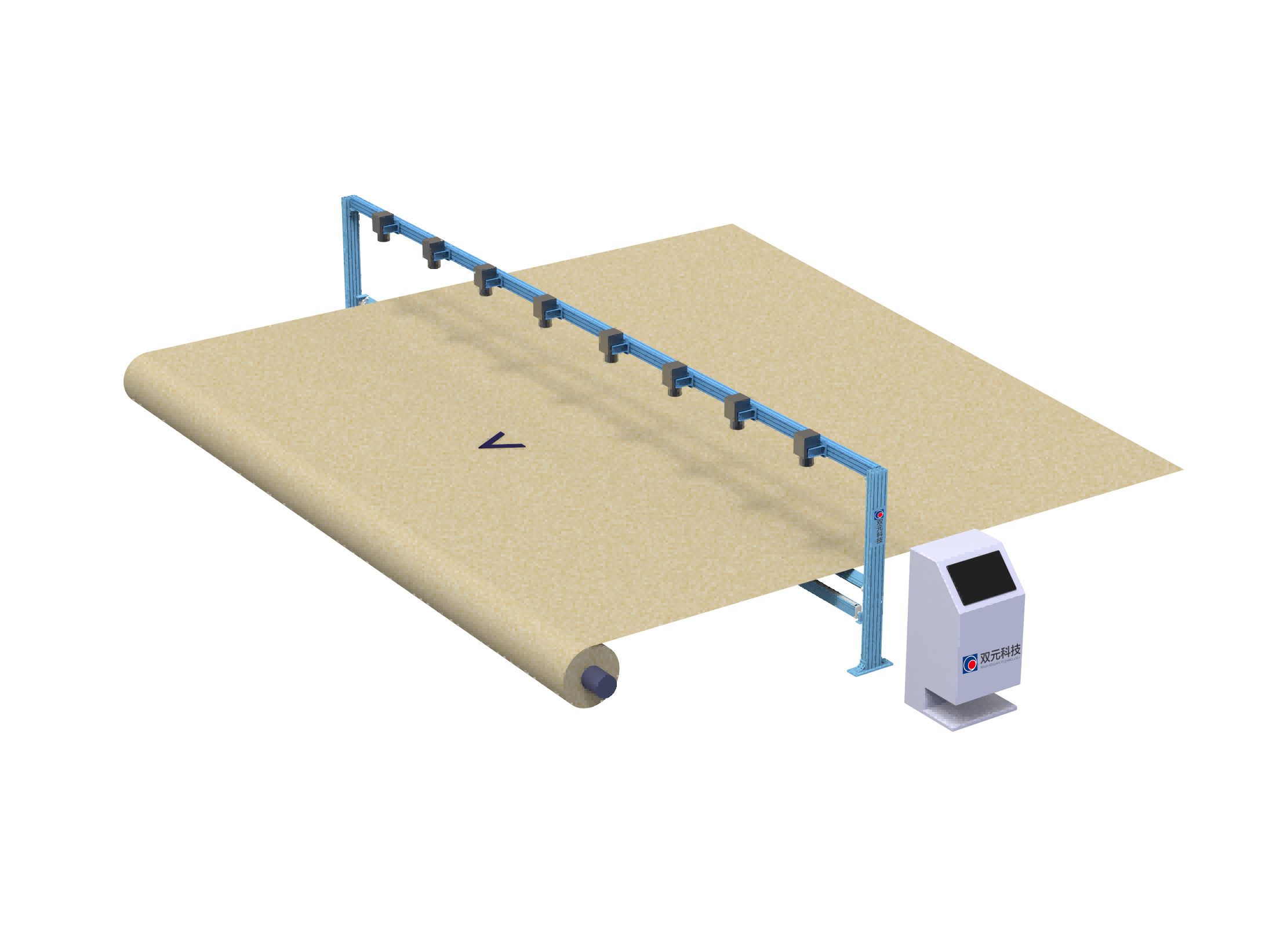 高速紙機(jī)缺陷檢測系統(tǒng)